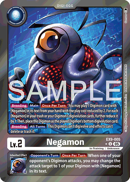EX09-005, UC, Negamon (Foil)