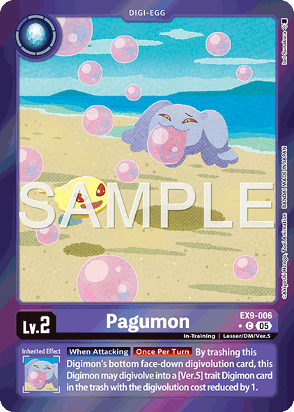 EX09-006, C, Pagumon (Foil)