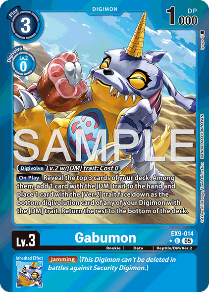 EX09-014, UC, Gabumon (Foil)
