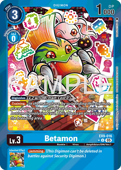 EX09-016, UC, Betamon (Foil)