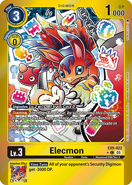 EX09-022, C, Elecmon (Foil)