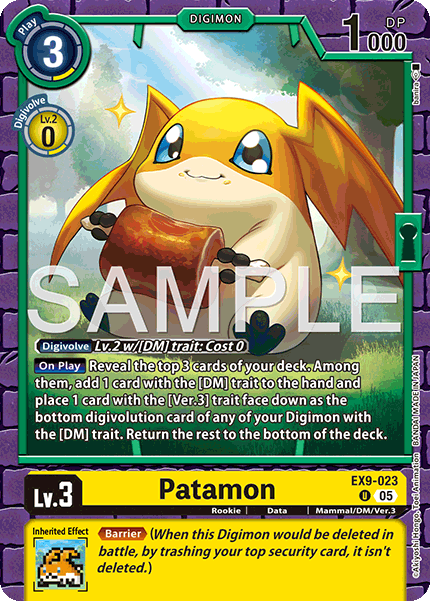 EX09-023, UC, Patamon