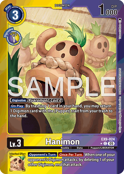 EX09-024, C, Hanimon (Foil)