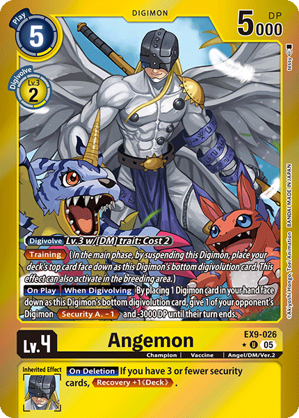 EX09-026, UC, Angemon (Foil)