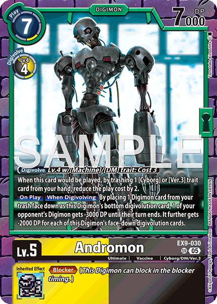 EX09-030, SR, Andromon