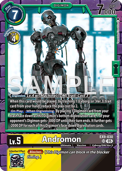 EX09-030, SR, Andromon