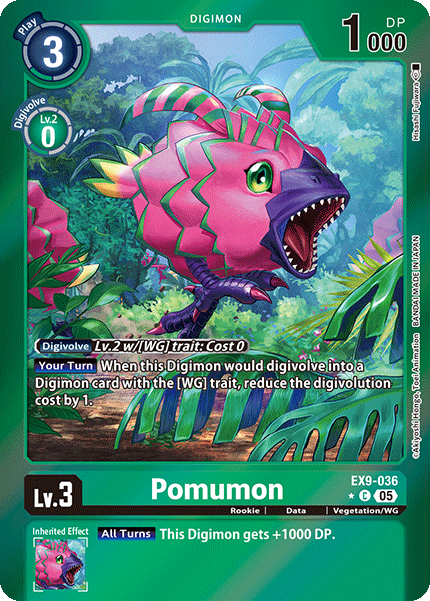 EX09-036, C, Pomumon (Foil)