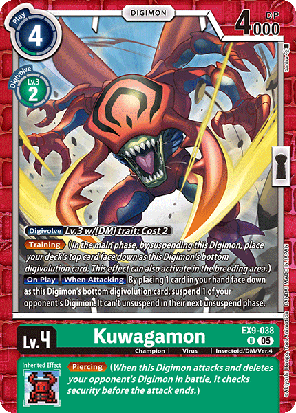EX09-038, UC, Kuwagamon