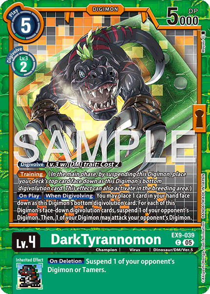 EX09-039, C, DarkTyrannomon