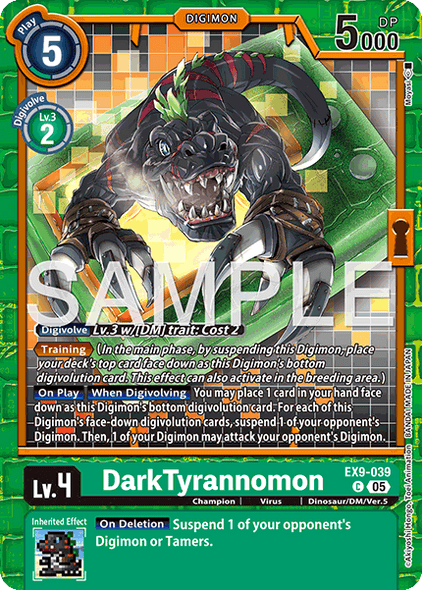 EX09-039, C, DarkTyrannomon