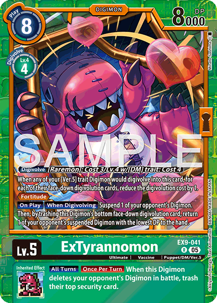 EX09-041, R, ExTyrannomon
