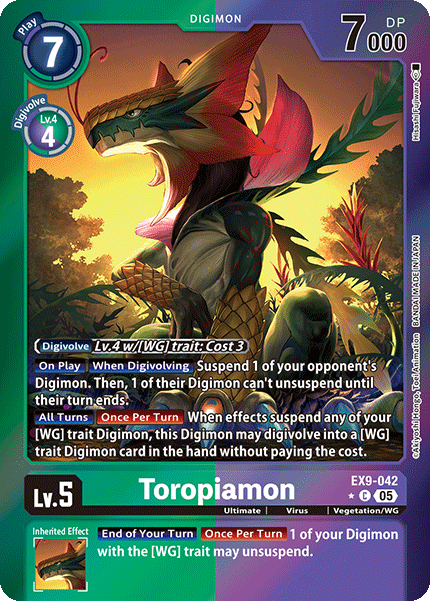 EX09-042, C, Toropiamon (Foil)