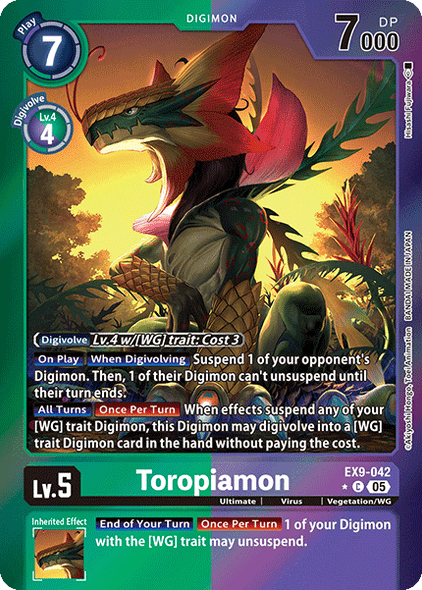 EX09-042, C, Toropiamon (Foil)