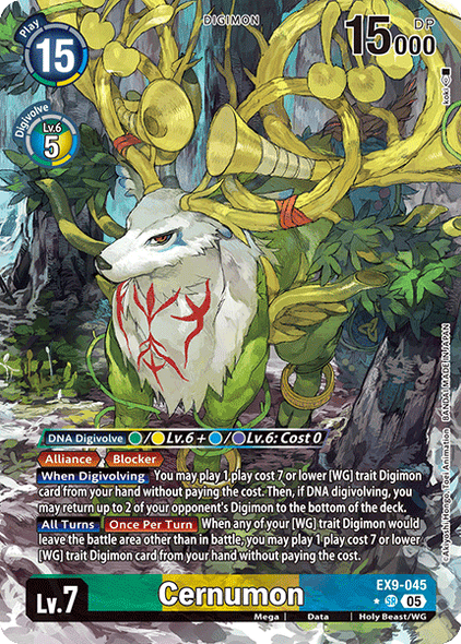 EX09-045, SR, Cernumon (Alternate Art)
