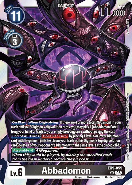 EX09-055, R, Abbadomon