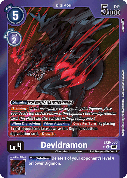 EX09-060, C, Devidramon (Foil)