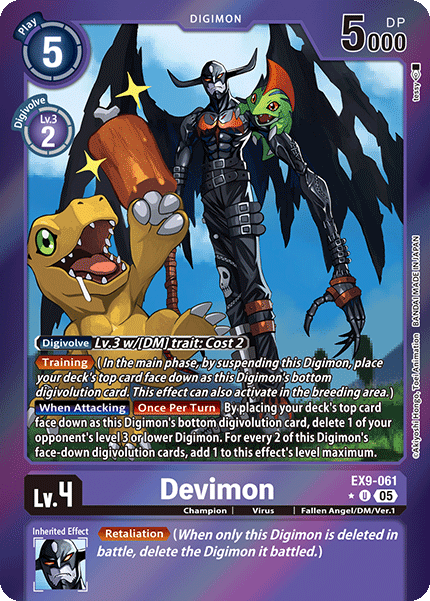 EX09-061, UC, Devimon (Foil)