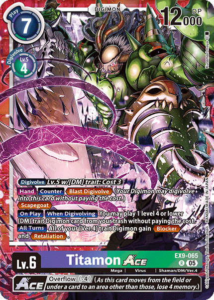 EX09-065, R, Titamon ACE