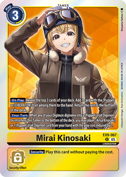 EX09-067, R, Mirai Kinosaki