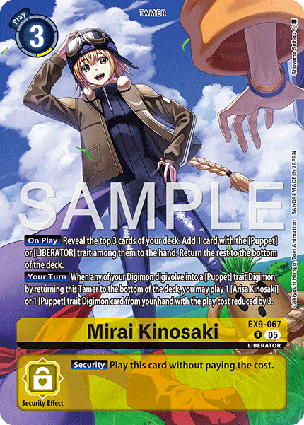 EX09-067, R, Mirai Kinosaki (PB22 Alternate Art)