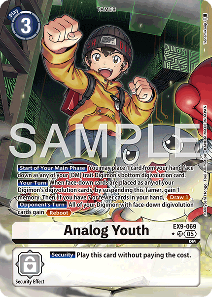 EX09-069, SR, Analog Youth (Alternate Art)