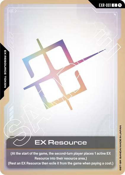 EXR-001, C, EX Resource