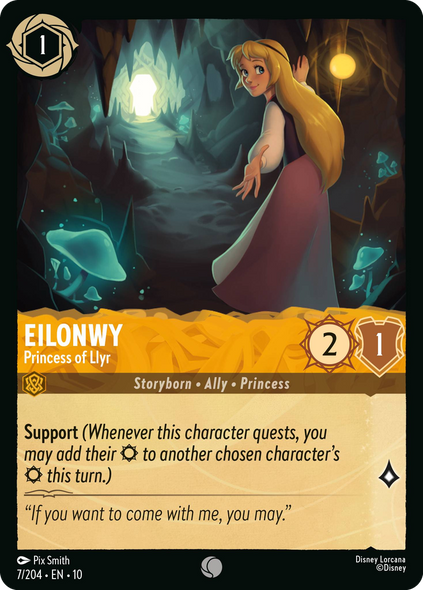 10WHI-007, C, Eilonwy - Princess of Llyr