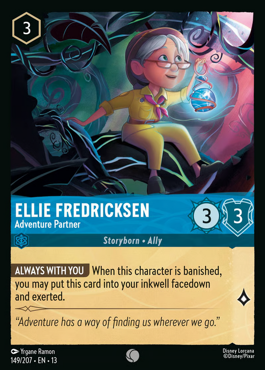 13ATK-149, C, Ellie Fredricksen - Adventure Partner