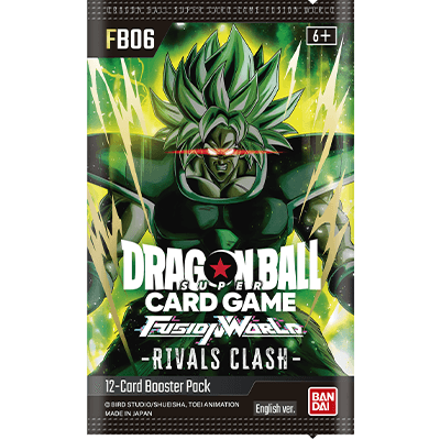 Dragon Ball Super Fusion World - Sealed -Rivals Clash- [FB06] -Preorder-