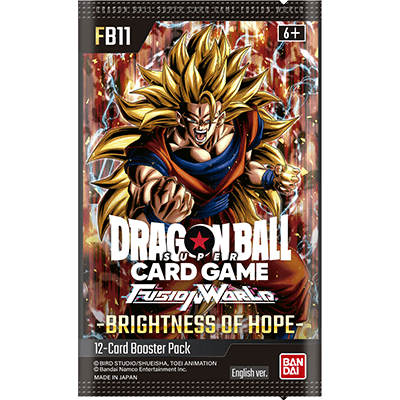 Dragon Ball Super Fusion World - Sealed -Brightness of Hope- [FB11] Booster Box -Preorder-