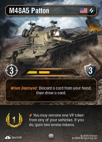 FS106, U, M48A5 Patton