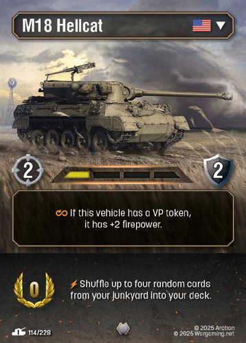 FS114, U, M18 Hellcat