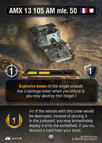 FS140, U, AMX 13 105 AM mle. 50