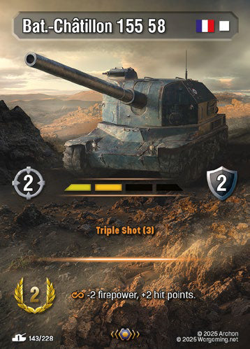 FS143, P, Bat-.Châtillon 155 58 (Foil)