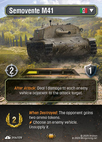 FS206, R, Semovente M41