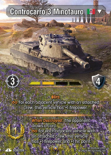 FS208, P, Controcarro 3 Minotauro (Foil)