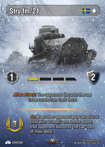 FS209, P, Strv fm/21 (Foil)