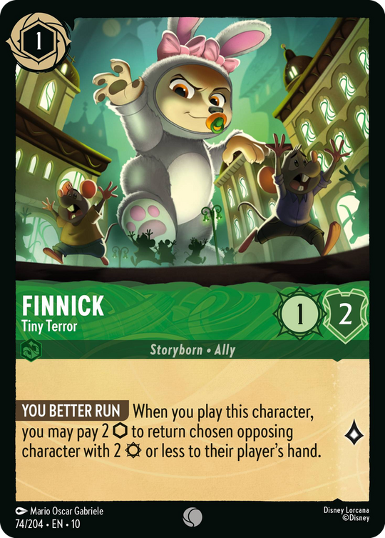 10WHI-074, C, Finnick - Tiny Terror (Foil)