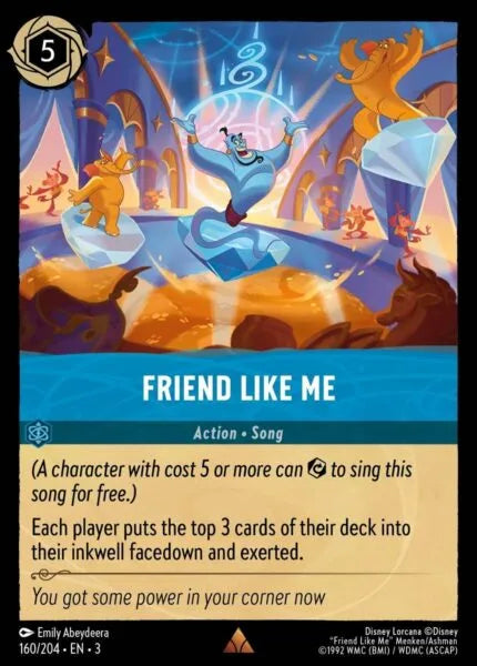 3INK-160, R, Friend Like Me (Foil)