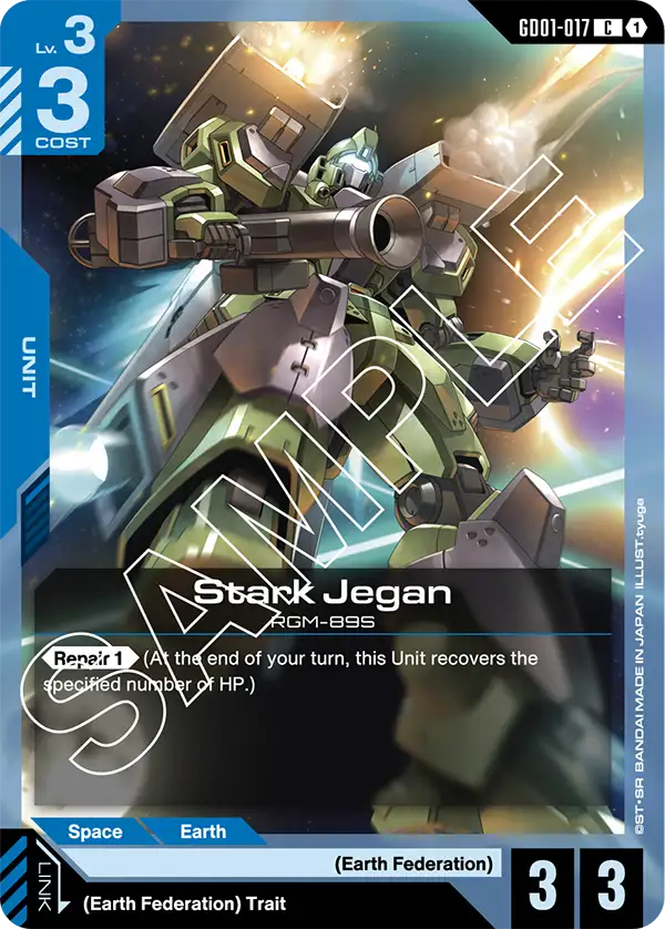 GD01-017, C, Stark Jegan