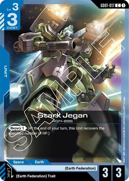 GD01-017, C, Stark Jegan