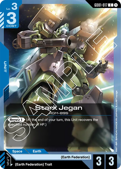 GD01-017, C, Stark Jegan