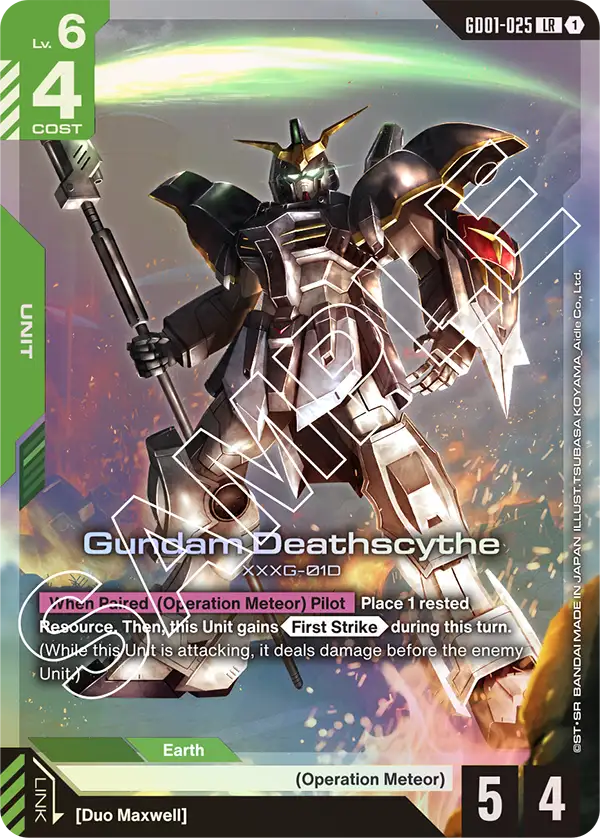 GD01-025, LR, Gundam Deathscythe