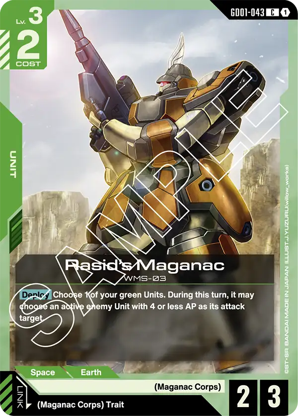 GD01-043, C, Rasid's Maganac