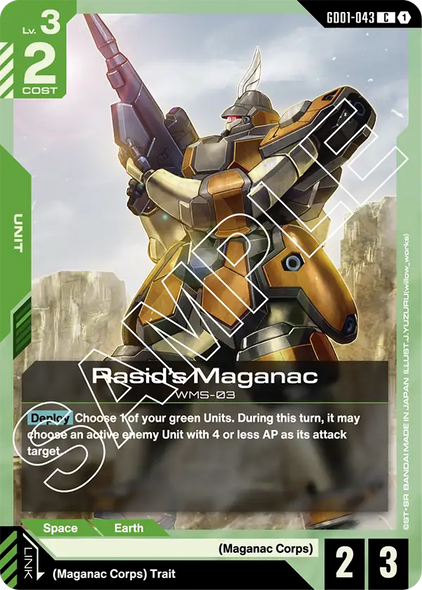 GD01-043, C, Rasid's Maganac