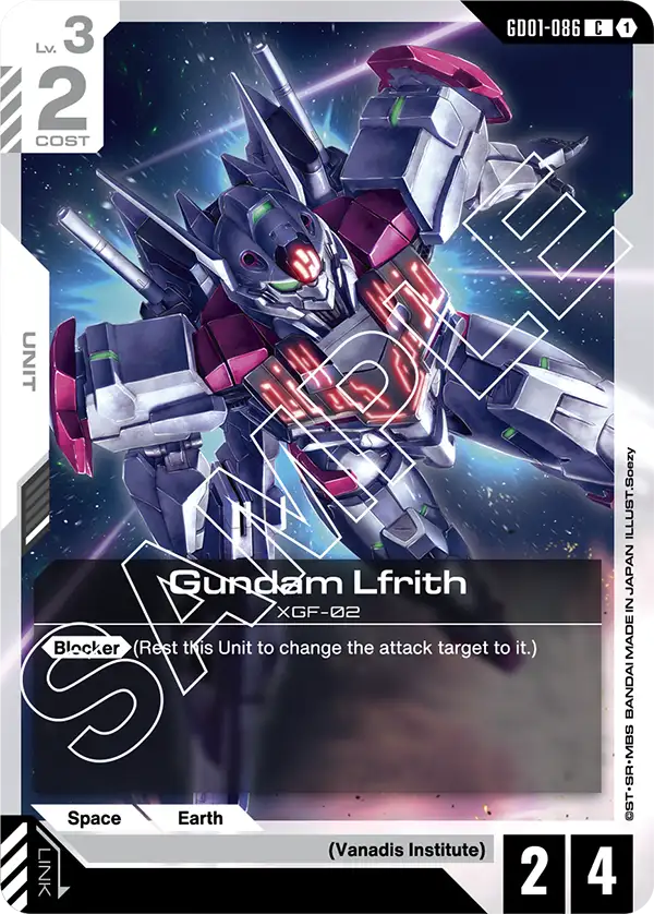 GD01-086, C, Gundam Lfrith