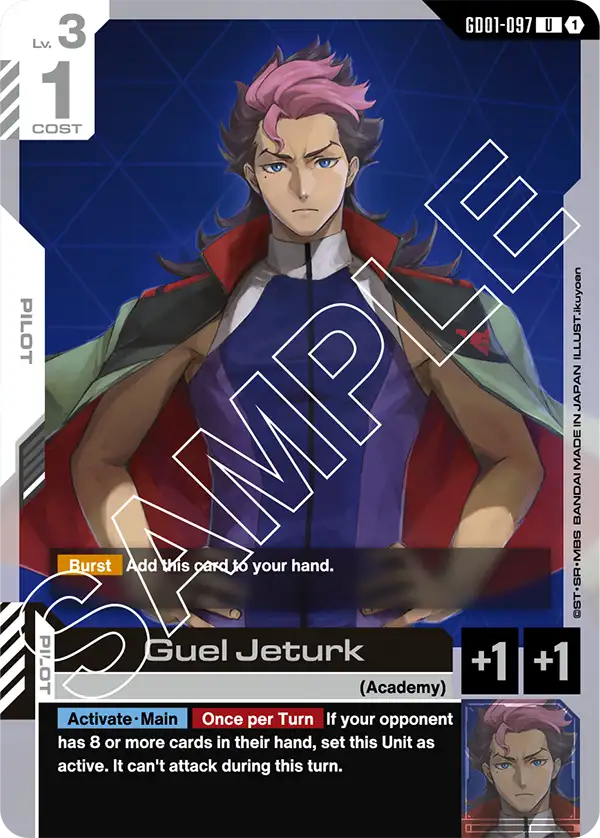 GD01-097, UC, Guel Jeturk