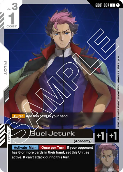 GD01-097, UC, Guel Jeturk