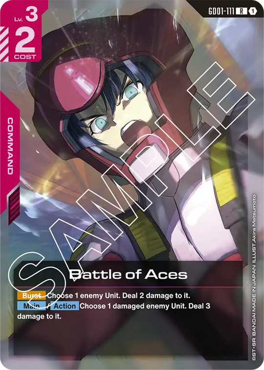 GD01-111, R, Battle of Aces