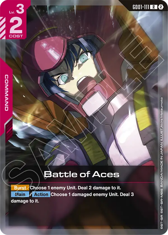 GD01-111, R, Battle of Aces (SC01 Reprint)
